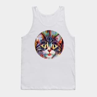 Family-Friendly floppy cat Tank Top